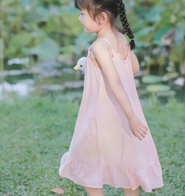 ĐẦM CỔ YẾM 2 DÂY ĐUÔI CÁ (6M-12)