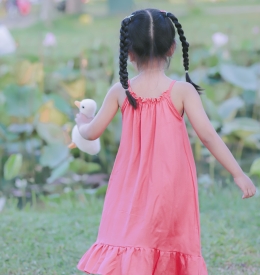 ĐẦM CỔ YẾM 2 DÂY ĐUÔI CÁ (6M-12)