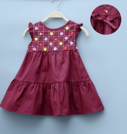 ĐẦM BABY DOLL ĐÍNH HOA TAMIUY