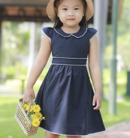 ĐẦM  LINEN RODE SIZE NHÍ  TAMIUY