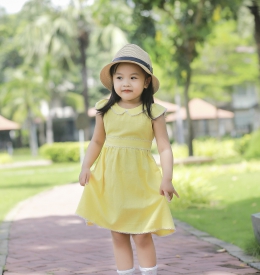 ĐẦM  LINEN RODE SIZE NHÍ  TAMIUY