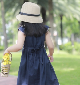 ĐẦM  LINEN RODE SIZE NHÍ  TAMIUY