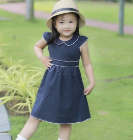 ĐẦM  LINEN RODE SIZE NHÍ  TAMIUY