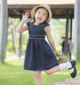 ĐẦM  LINEN RODE SIZE NHÍ  TAMIUY