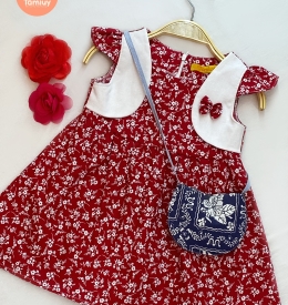  ĐẦM ÁO KHOÁC GIẢ VEST TAMIUY