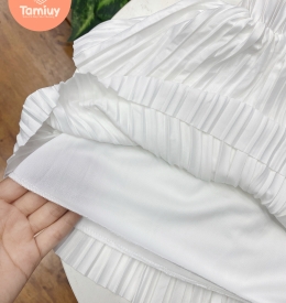 CHÂN VÁY DẬP LY 2 TẦNG (2-12) TAMIUY